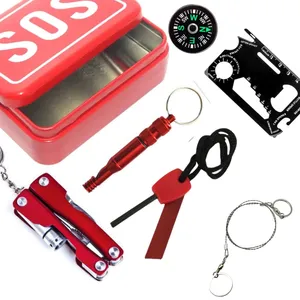 6 In 1 Survival Kit Voor Buitenkampeeraccessoires