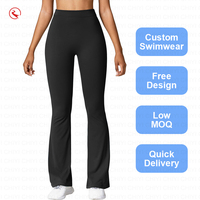 Legging de course slim fit pour femme, taille en V, pantalon de yoga doux et léger, idéal pour le fitness et le sport