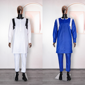 Vente en gros de vêtements H & D pour hommes de style africain Vêtements musulmans Fabricant de vêtements africains pour hommes <span class=keywords><strong>Agbada</strong></span> - Product Image 5