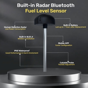Lắp đặt không dây cảm biến mức nhiên liệu điện dung tích hợp pin có tuổi thọ cao với cảm biến nhiên liệu chống trộm Radar 24Ghz - Product Image 6