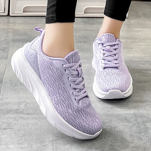Nuevas Zapatillas Deportivas Verdes para Mujer, con Cordones, Tejido de Malla, para Fitness, Tallas 35-42, Venta al Por Mayor #   Marca de Gran Tamaño y Renombre - Product Image 5