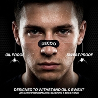 RECOO Sport Dilatateur Nasal Magnétique pour une Meilleure Respiration – Bandes Nasales Magnétiques pour Congestion Respiratoire
