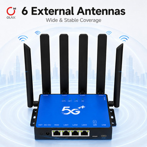 OLAX G5016 Industrial Long Range Wifi 6 Antenna <b>Modem</b> LTE 4G 5G CPE Router With Sim Card Slot Olax 5g Router - Product Image 1