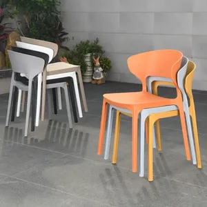 Outdoor Furniture Bulksale High Quality <b>Table</b> and Plastic ChairLeisure for Restaurant <b>Party</b> Events Stackable Dining Chair - Product Image 1