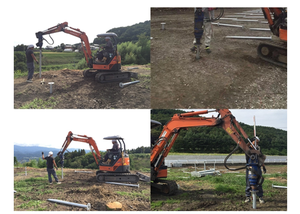 Pieu hélicoïdal galvanisé pour système solaire, pieu de fixation au sol pour structure de support solaire - Product Image 4