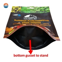Stand up BOPP sacs de nourriture en plastique pour animaux de compagnie pour chiens pour nourriture pour chiens lait gelée chewing-gum nourriture en conserve