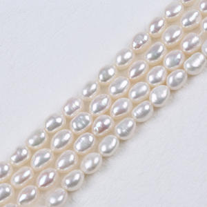 7-8mm Double-Sided <b>Freshwater</b> <b>Pearl</b> Baroque Irregular Beads for DIY Necklace <b>Bracelet</b> Natural Straight Hole Baroque <b>Pearls</b> - Product Image 2