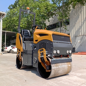 1トン3トンランドローラー振動圧縮機道路平坦化機アスファルトスラブローラー圧縮機ローラー - Product Image 6
