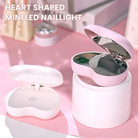 Lampe à ongles LED UV portable mini USB rechargeable de haute qualité avec fonction de séchage rapide automatique pour la manucure à domicile et le séchage du gel
