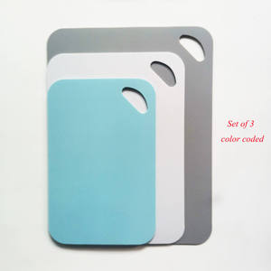 Tabla de cortar de plástico antideslizante <span class=keywords><strong>flexible</strong></span> Utensilios de cocina Bloque de cortar y alfombrilla de corte - Product Image 5