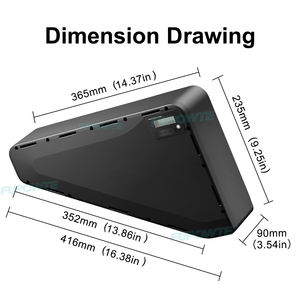 36V 48V 52V 60V 72V 20Ah <span class=keywords><strong>24Ah</strong></span> 28Ah三角リチウムEbikeバッテリーパック1000w 2000w 3000wモーター用 - Product Image 2