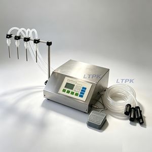 Máquina de Llenado de Líquidos de Cuatro Cabezales LT-G11D, Bomba Peristáltica, Llenadora de Botellas, Equipo de Llenado Cuantitativo para Líquidos de Baja Viscosidad - Product Image 2