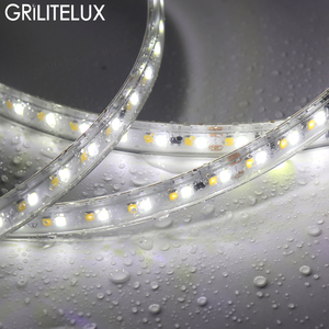 Tira de Luz LED de Doble Color, Luz Blanca Ajustable CCT, SMD 2835 IP67 Sin Controlador, 3000K-6000K, 192 LED/m, Tira Larga de LED, 220V - Product Image 6