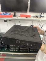 Mini PC para oficina con ventilador, i3 5005U, 8GB de RAM, 128GB SSD, 6 puertos USB, VGA HD, 2 salidas, miniordenador