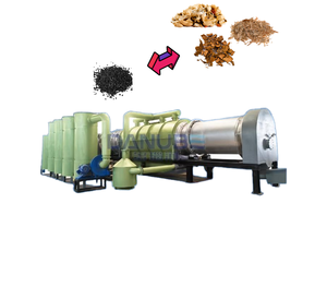 เครื่องคาร์บอไนซ์แบบหมุนต่อเนื่องที่มีเทคโนโลยีแลกเปลี่ยนความร้อนขั้นสูงเพื่อผลผลิตวัสดุชีวมวลสูงสุด - Product Image 1