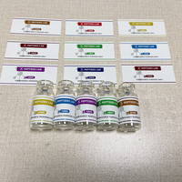 Étiquettes holographiques personnalisées pour flacons de 10 ml, autocollants holographiques, étiquettes pharmaceutiques