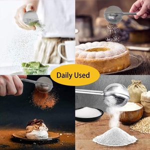 Ustensile de cuisson professionnel en acier inoxydable 304 à long manche, vente en gros, pour sel, sucre, épices, poudre, poivre et pâte - Product Image 4