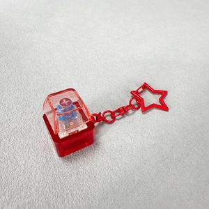 2025 Bàn phím Keychain Keycap căng thẳng thiết bị chuyển mạch Móc Chìa Khóa chuyển đổi Keychain bàn phím nút Keycaps Keychain Fidget Clicker - Product Image 4