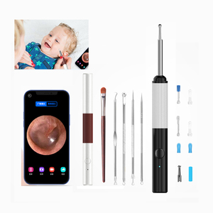 <span class=keywords><strong>Aspirateur</strong></span> <span class=keywords><strong>pour</strong></span> le retrait du cérumen, outil de nettoyage des <span class=keywords><strong>oreilles</strong></span> électrique intelligent, sûr <span class=keywords><strong>pour</strong></span> la santé, avec caméra sans fil et lumière - Product Image 4