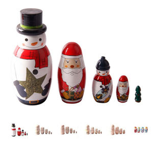 FQ marque en gros mode à la main nouvelles poupées <span class=keywords><strong>matriochka</strong></span> personnalisées pour enfants <span class=keywords><strong>pas</strong></span> <span class=keywords><strong>cher</strong></span> en bois russe poupée gigogne - Product Image 6