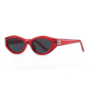 Gafas de Sol Retro Estilo Ojo de Gato Little Red Book para Mujer, Montura Negra de PC, Lentes de Resina, Protección UV400 Tipo 3 - Product Image 4