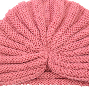 Automne et hiver mode femmes couverture chapeau Style bohème fil de laine tricoté chapeau femmes chapeau capuche - Product Image 4