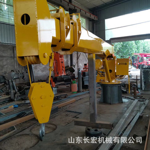 Floating <b>Crane</b> Hydraulic Deck <b>Crane</b> For Marine Use 10t Capacity With Pump Core Component - Product Image 3