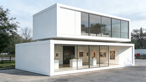 [Esclusivo] Design Personalizzato per Sale Espositive Modulari Mobili, Edifici Pubblici, Spazi Speciali, ecc. - Product Image 5