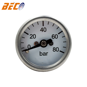 Mini manomètre de <span class=keywords><strong>pression</strong></span> 30 mm 0-80 bars, boîtier en acier inoxydable pour machine à expresso, cuisinières à alcool et à <span class=keywords><strong>essence</strong></span> - Product Image 2