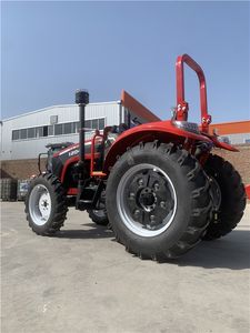 Tractor Agrícola de 80HP Fabricado en China, Arranque Eléctrico, Tracción en las 4 Ruedas, Motor y Componentes de Rodamientos con Transmisión por Engranajes - Product Image 3