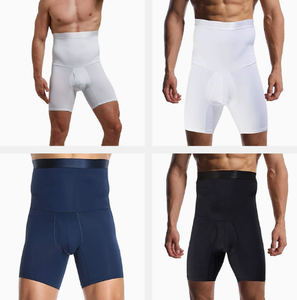 Offre Spéciale hommes compression ceinture Shorts taille formateur ventre ceinture mince n ascenseur perte de poids vêtements de tous les jours - Product Image 5