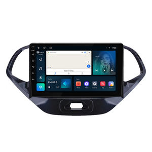 Autoradio Android 2 Din con Schermo QLED da 9 Pollici, Navigatore GPS per Ford <span class=keywords><strong>Figo</strong></span> 2015-2018 con Cornice Adattabile - Product Image 1