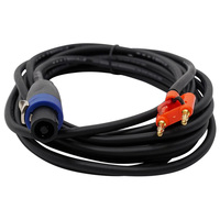 Cable Speakon a Banana para Altavoces, Cable Banana para Audio Profesional y Cine en Casa