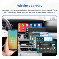 Decodificador Rhythm CarPlay para Mercedes NTG 6.0, Compatible con Conexión Inalámbrica y por Cable, Sincronización con Todos los Teléfonos