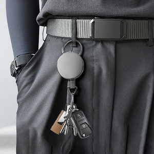 Kit de Portacredenciales Retráctil Personalizable de Alta Resistencia con Múltiples Accesorios, Clips y Porta Tarjetas de Identificación para Personal de Oficina y Senderismo al Aire Libre - Product Image 6