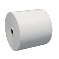 Fabricant de rouleaux de papier artisanal enduit PE imprimé personnalisé, matière première pour la fabrication de gobelets en papier biodégradables