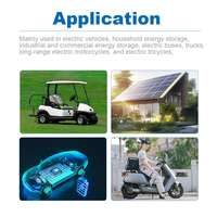 Sel Baterai Silinder Lithium Iron Phosphate LiFePO4 Misen Wholesale 3.2V 32800 24A Tahan Suhu Tinggi untuk Sepeda Listrik