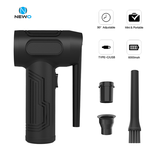 Rechargeable 7KPA Battery Powered Cordless Portable Car Vacuum Cleaner Wireless Electric Air Duster for Mini Computer Keyboard