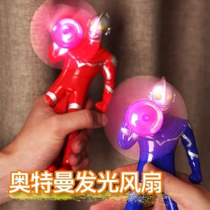 Superman Mini Handheld Light Up Fan Plastic Manual Toy For Kids Age 5 7 Years Unisex Gift - Product Image 2