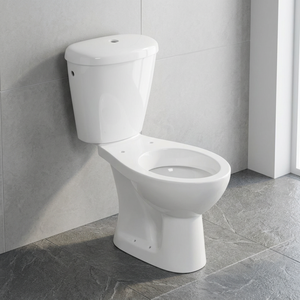 Precio barato moderno de cerámica, artículos sanitarios, baño, lavabo de inodoro de dos piezas, fregadero de Semi-Pedestal en el mercado de Dubái a la venta - Product Image 2