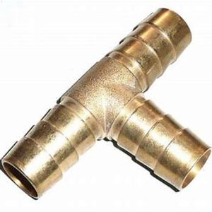 Kim Loại 1/2 TEE pex Brass uốn phù hợp pex Ống phù hợp chì miễn phí Brass TEE/3 cách kết nối vuông Brass Ống phù hợp giảm tốc - Product Image 2