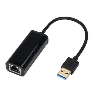 सबसे अच्छा बेच USB3.0 ईथरनेट RJ45 गीगाबिट 1000M लैन कार्ड यूएसबी 3.0 करने के लिए 1000M यूएसबी लैन एडाप्टर प्रकार सी rj45 करने के लिए एडाप्टर