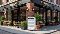 Refroidisseur d'air industriel à courant alternatif portatif refroidisseur de tache de climatiseur à C.A. pour l'usage à la maison
