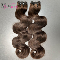 Lots de Cheveux Humains Vietnamiens Bruts Double Drawn en Gros, Ondulés, Vierge, Épais et Alignés, pour Tissage de Cheveux Humains SDD
