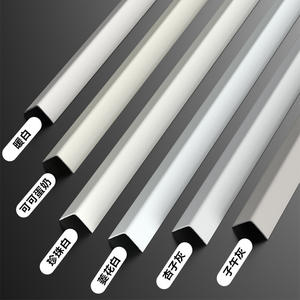 Alliage d'aluminium direct d'usine en forme de L- 7 emballage de bord sans colle bandes de Protection d'angle de carreaux anti-collision carreaux de carreaux - Product Image 1