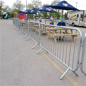 Di alta qualità Mobile pieghevole barriera pedonale temporaneo controllo della folla barricata di sicurezza per la strada per la vendita - Product Image 5