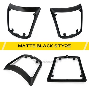 Couvercle de Feu Arrière en ABS pour Moto, Accessoire de Protection de Cadre en Carbone Noir pour <span class=keywords><strong>VESPA</strong></span> GTS GTV 250 300 - Product Image 5