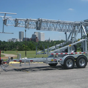 Palo Telescopico in Acciaio Zincato a Caldo per Antenna, Altezza Estesa 2-30m, Torre Mobile, Accessorio per Telecomunicazioni - Vendita Diretta dalla Fabbrica - Product Image 4