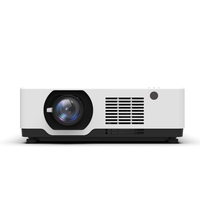 Mini projecteur VLK600 4K, projecteur 4K pour cinéma maison, haut-parleurs intégrés, 6000-6500 lumens, rapport de contraste élevé : 5000000:1