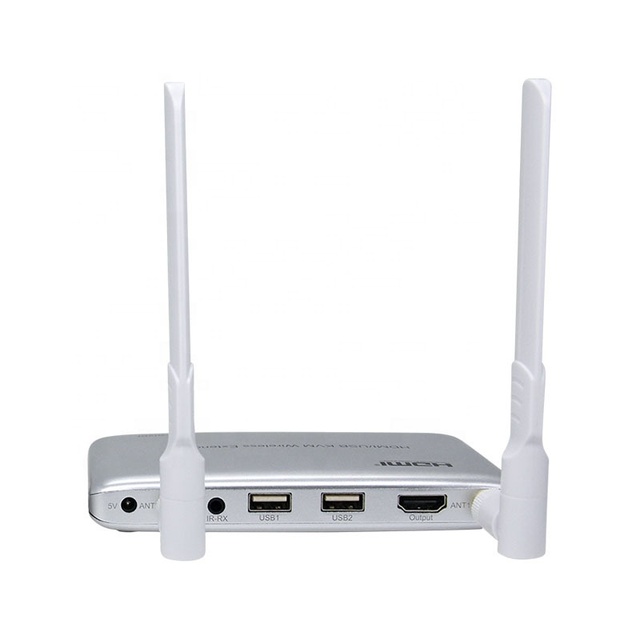 New Arrival 2.4G+5G Dual Band HDMI USB KVM Wireless Extender 1080P 60Hz 200M HDMI to RJ45 Ethernet Cat 6 HDMI Adapter